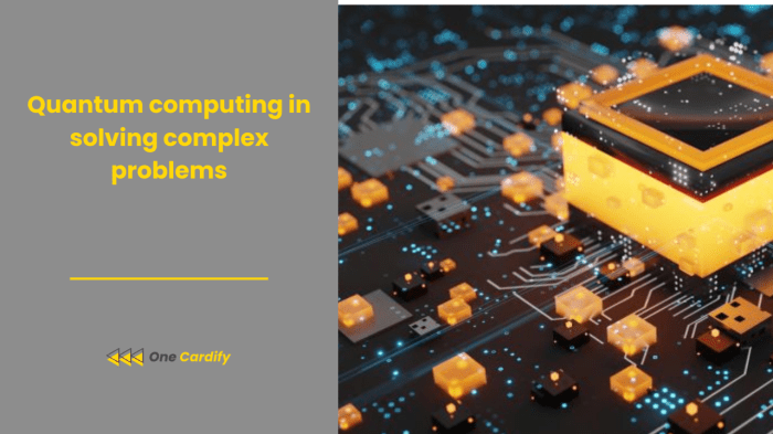 The Potential of Quantum Computing in Solving Complex Problems