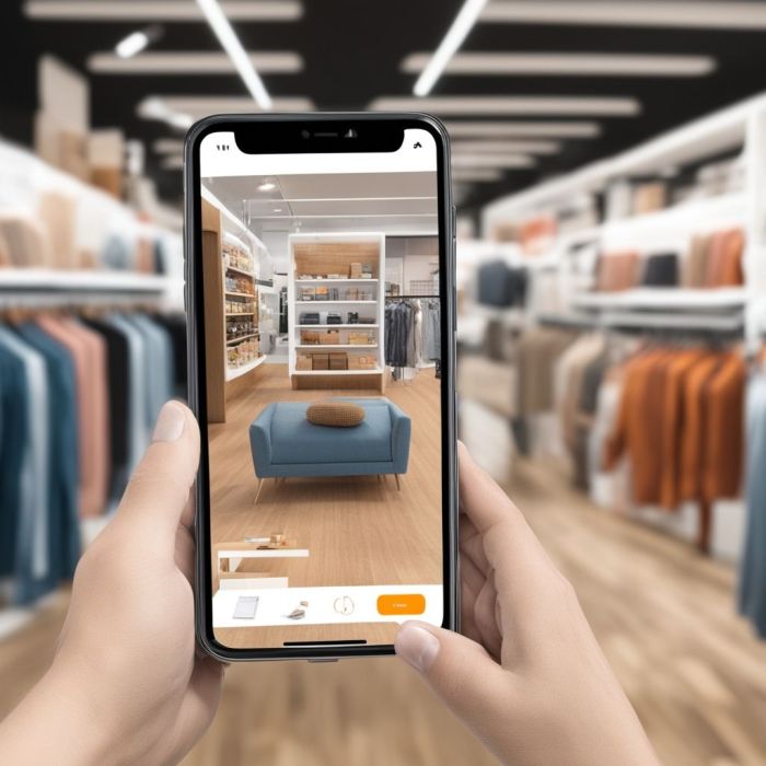 Retail reality augmented ar applications experience